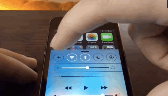 iphone phone mode airplane things could tricks undo shake idea had