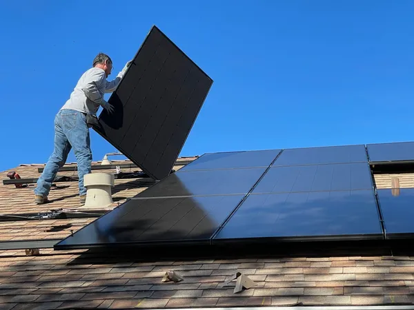 Install solar panels to harness solar energy