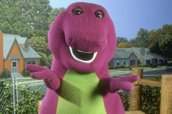 Barney the Dinosaur had a drug problem
