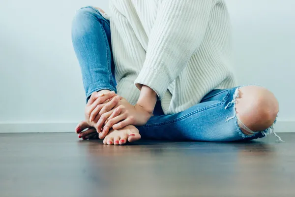 Ignoring foot pain or discomfort