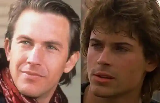 Kevin Costner and Rob Lowe were considered for the role of Rocky Dennis