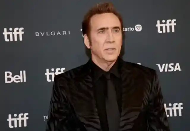 Nicolas Cage - A pet octopus