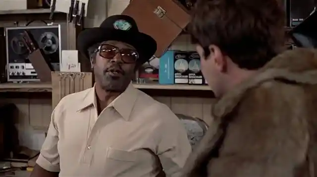 Blues legend Bo Diddley cameos as a pawnbroker