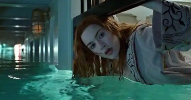 Kate Winslet almost drowned and suffered hypothermia on Titanic