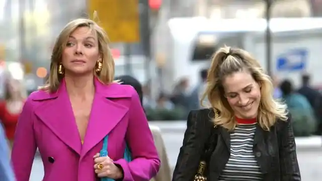 Kim Cattrall and Sarah Jessica Parker (Sex and the City)