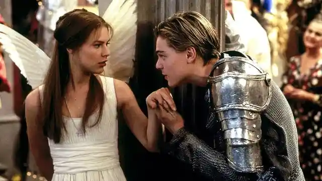 Claire Danes and Leonardo DiCaprio (Romeo + Juliet)