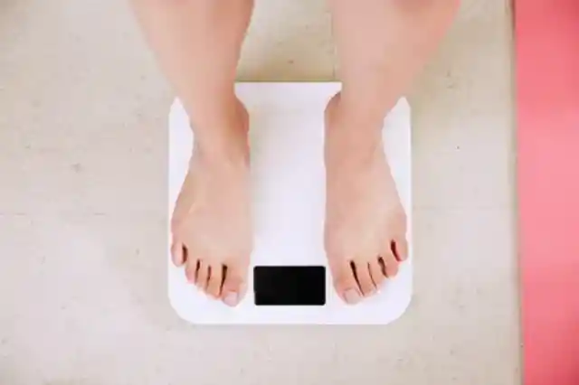 You may experience weight loss