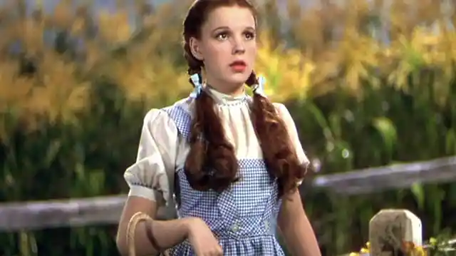 Judy Garland’s dress from The Wizard of Oz – $1.5 million