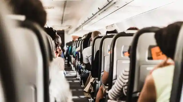 Choose an aisle seat on a flight