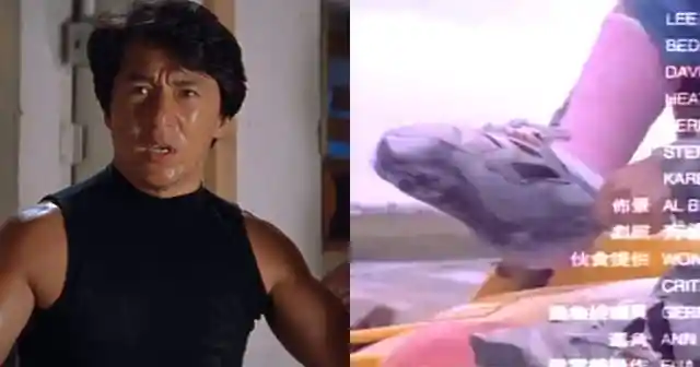 Jackie Chan had his leg in a cast for most of Rumble in the Bronx