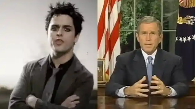 Green Day’s Holiday is about George W. Bush