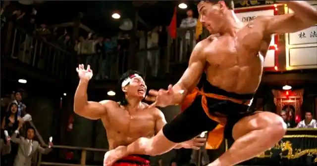 Frank Dux was the film’s action choreographer