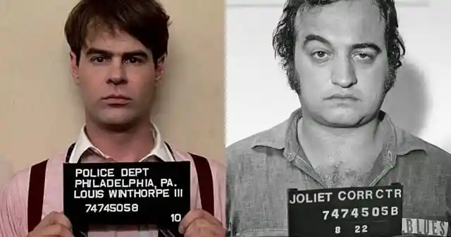 Louis’ arrest number is a tribute to John Belushi