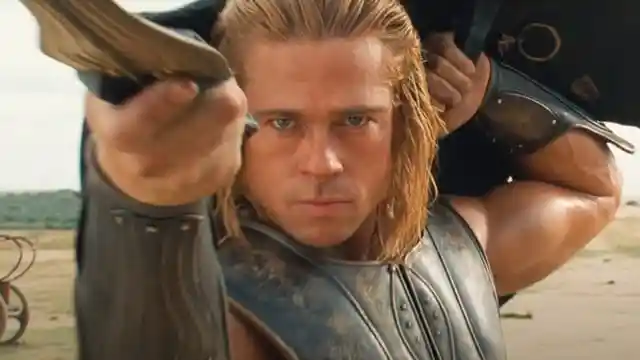 Brad Pitt tore his Achilles Tendon whilst playing Achilles in Troy