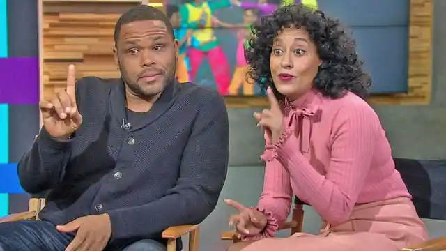 Anthony Anderson and Tracee Ellis Ross (Black-ish)