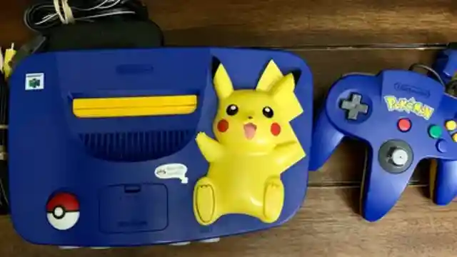 Pikachu N64 Set - $1,000