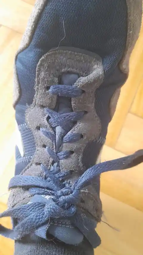 21. Tightening those laces