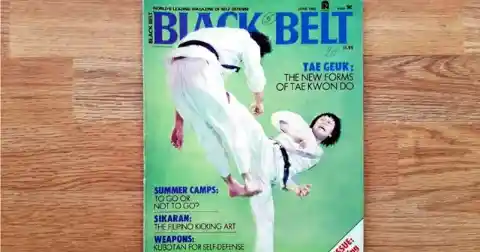 The screenplay was based on an article featured in Black Belt magazine
