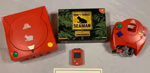 Seaman Christmas Dreamcast - $2,800