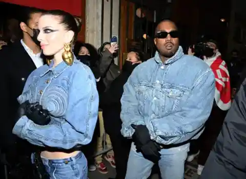 Kanye bought 40 runway pieces for his date Julia Fox