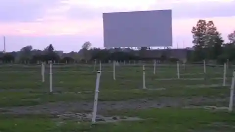 An Ontario drive-in theater was hit by a tornado when Twister was set to play there