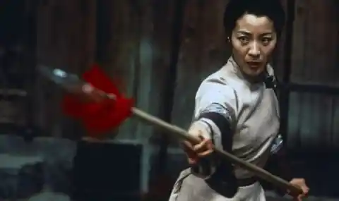 Michelle Yeoh tore a knee ligament on Crouching Tiger, Hidden Dragon