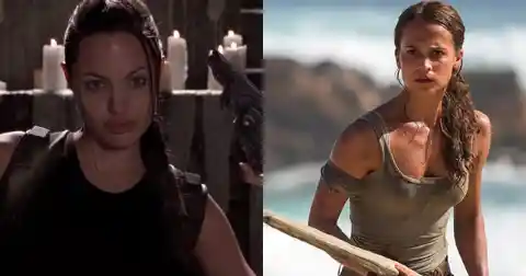 Lara Croft: Tomb Raider (2001) vs Tomb Raider (2018)