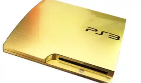 24k Gold-Dipped PS3 - $5,000