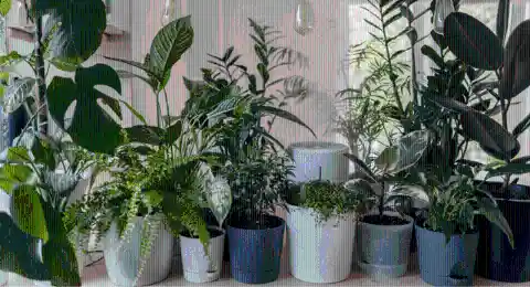 Have a lot of houseplants
