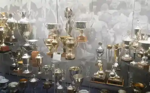 A glaringly obvious trophy cabinet