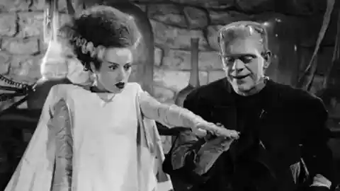 Bride of Frankenstein is shown in one of the scenes