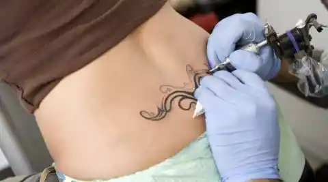 Back tattoos can lead to epidural complications