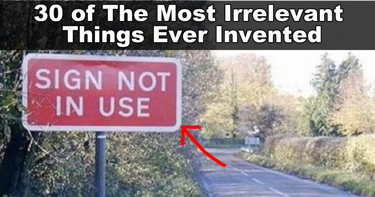 The Worlds Most Useless Things
