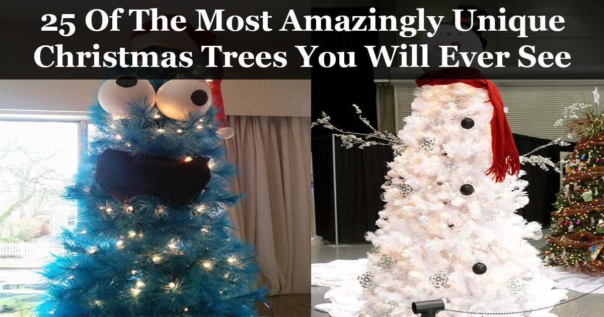 25 Of The Most Amazing Christmas Tree Ideas